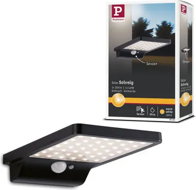 Produktbild von Paulmann Solar LED Außenwandleuchte Solveig