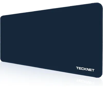 Immagine prodotto di Tappetino per mouse da gaming XXL, 900x400 mm, superficie nera, impermeabile, antiscivolo