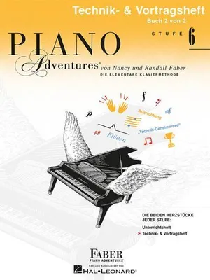 Immagine prodotto di Piano Adventures 6 - Technik + Vortragsheft 2/2