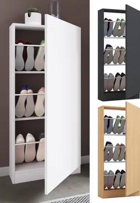 Produktbild von VCM Holz Schuhschrank Schuhkommode Schuhregal Schuhständer Fulisa L