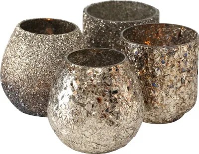 Produktbild von Windlicht Plato H 10 cm bronze Glas nostalgisch lackiert Stückpreis