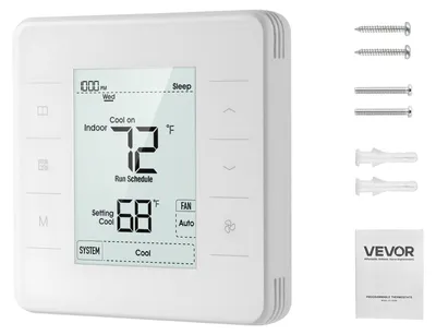 Produktbild von VEVOR Thermostat 7-Tage-programmierbar, Raumthermostat für Wärmepumpe, Klimaanla