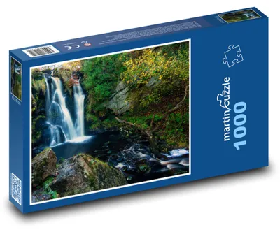 Obrázek produktu pro Puzzle 1000 Vodopád v lese - martinpuzzle
