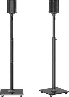 Productafbeelding van Verstelbare Luidsprekerstandaard voor Sonos, Hoogte 86,8-110,3 cm, 1 Paar