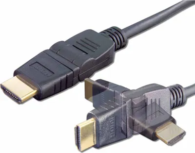 Obrázek produktu pro e+p HDWD 33, 2 m, HDMI Typ A (standardní), HDMI Typ A (standardní), Černá