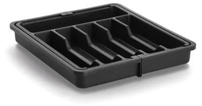 Immagine prodotto di Portaposate Zeller, estraibile, in plastica, nero