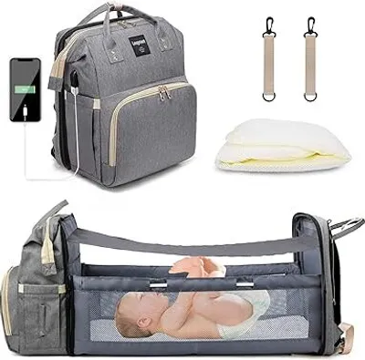 Produktbild von Leogreen Wickeltasche Rucksack,