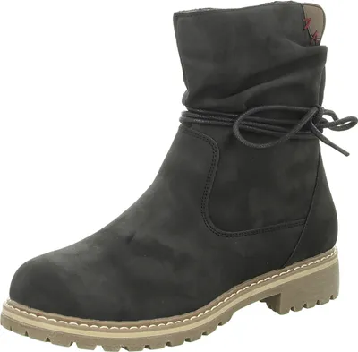 Produktbild von Schlupf-/Reißverschlußstiefelette Warmfutter bis 35mm Absatz (casual) A705-82-BK