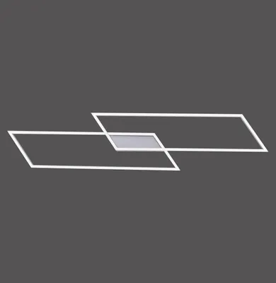 Produktbild von Paul Neuhaus LED Deckenleuchte Silber 113,2 x 24,2 x 6,8  cm Dimmbar