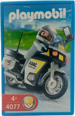 Produktbild von PLAYMOBIL 4077 ADAC Stauberater  Motorrad