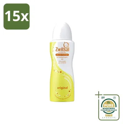 Produktbild von 15 x Zwitsal Origineel Deodorant Spray - 100 ml - Vorratspackung - 15 Stücke