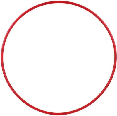 Produktbild von Hula Hoop Reifen für Kinder, Durchmesser 65cm in rot