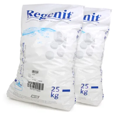 Produktbild von 2x 25 kg Regenit® Siedesalztabletten