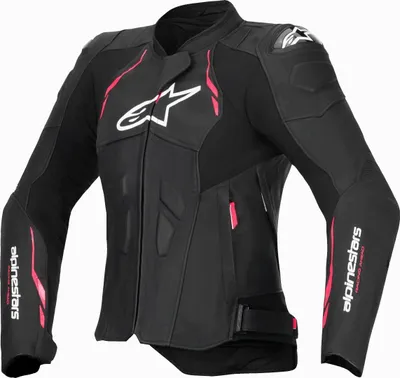 Zdjęcie produktu dla Kurtka motocyklowa Alpinestars Stella Dusk dla kobiet, czarna/różowa, rozmiar 48
