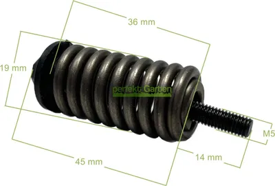 Produktbild von Vibrationsdämpfer Feder für Jonsered 2063 2065 2071 2163 2165 2171 503 63 75-01