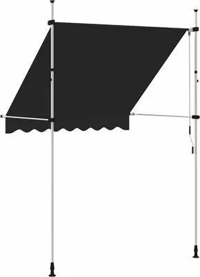 Produktbild von vidaXL Einziehbare Markise Handbetrieben 200 cm Anthrazit