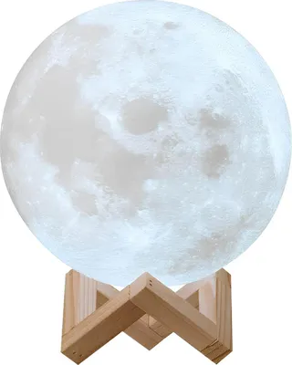 Immagine prodotto di TechKidz, luce notturna modello Viaggio nella luna, bianco/blu