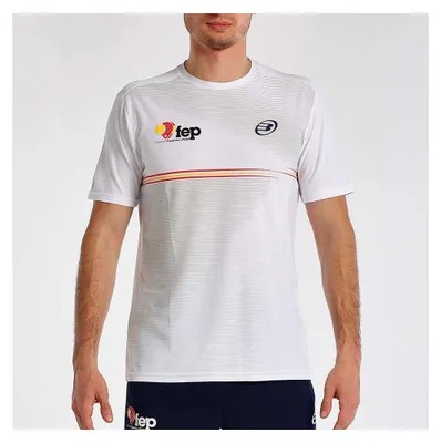 Produktbild von Bullpadel Fang Spanisches Padel-Nationalmannschafts-T-Shirt Weiß - XXL