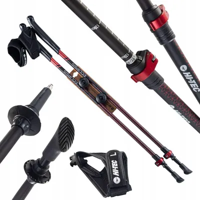 Produktbild von Nordic Walking Stöcke Hi-Tec Eclipsis Aluminium One Size Zur Körpergewichtskontrolle
