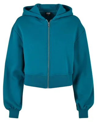 Imagen del producto de Urban Classics - Sudadera con capucha y cremallera completa para mujer, modelo TN758 (XXL), color verde agua