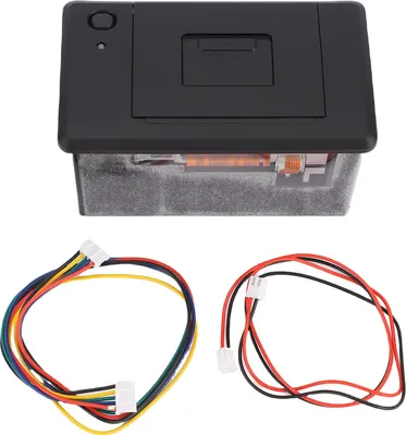Produktbild von Eingebetteter Thermo-Belegdrucker, serieller Anschluss, Mikrocontroller, Sekundärentwicklung, MCU-Druckmodul, USB, TTL 232 BT, Schwarz