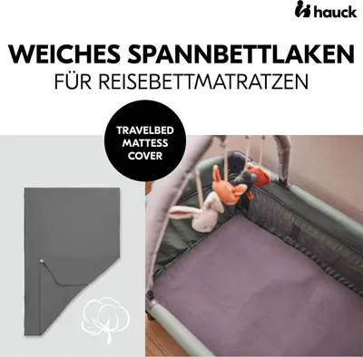 Produktbild von Hauck Spannbettlaken für Reisebetten