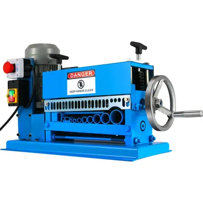 Produktbild von VEVOR Automatische Kabelabisoliermaschine – 370 W Leistung, geeignet für Kabeldurchmesser von 1,5–38 mm, elektrische Drahtabisoliermaschine mit 10