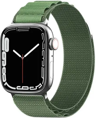 Zdjęcie produktu dla Pasek ze stalową sprzączką Alpine do Apple Watch 38/40/41 mm - zielony