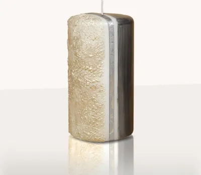 Produktbild von Designkerze Atica  Stumpenkerze Anthrazit 140 x Ø 70 mm
