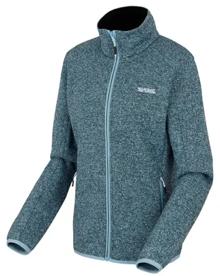 Produktbild von Regatta Strickfleece Jacke für Damen Newhill, Farbe:Blau, Größe:38