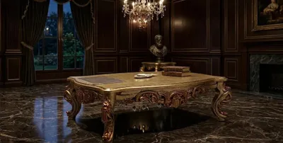 Produktbild von Eleganter Couchtisch im zeitlosen klassischen Design