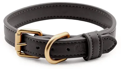 Produktbild von CAFIDE Jala Hundehalsband Schwarz M, 31,5–37 cm,
