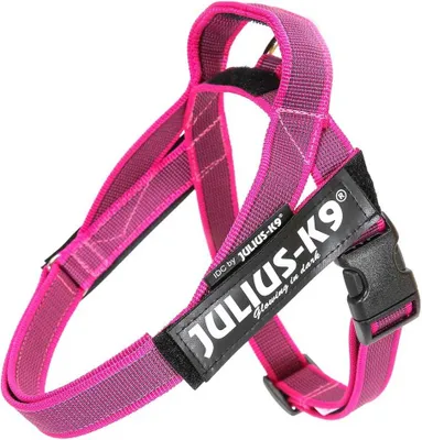 Image de Julius K9 Harnais à sangle - Harnais pour chien - rose - taille 1 - 63-85 cm