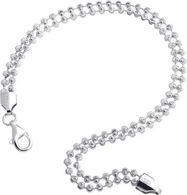 Produktbild von SILBERKETTEN STORE Fashion Line Armband Delight - 925 Silber, Länge wählbar von 16-25cm - 20cm