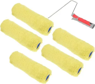 Productafbeelding van Waterverfrollen - voor waterverf - set van 6 - 250 mm