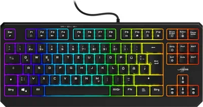 Produktbild von uRage Gaming-Tastatur Exodus 220 TKL, Schwarz