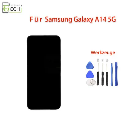 Produktbild von Für Samsung Galaxy A14 5G A146 LCD Display mit Rahmen Touch Screen Bildschirm