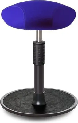 Produktbild von Sitz- Stehhocker Free Regular Triangel kvadrat Divina r.blau schw. /schw..
