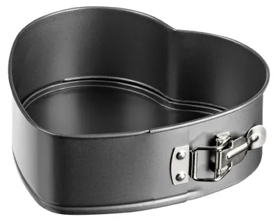 Image de Moule à charnière en forme de cœur GastroMax en acier au carbone 2,1 litres gris