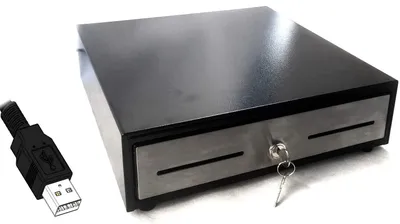 Produktbild von USB Kassenlade iQCash330ED-USB, Kassenschublade Geldlade Geldschublade Geldkassette