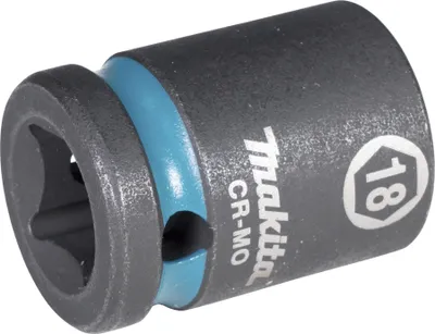 Produktbild von Makita E-16140 Steckschlüssel 1/2" SW18 Impact Black kurz