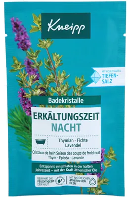 Produktbild von Kneipp 917671, Badekristalle, Lavendel, Kiefer, Unisex, Erwachsene, Beutel, Sodium Chloride, Abies Sibirica Oil, Lavandula Angustifolia (Lavender) Oil, Thymus Vulgaris...