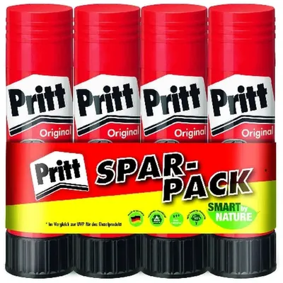 Produktbild von Pritt Klebestift Pritt, Multipack 4 x 22 g, Packung à 4 Stück