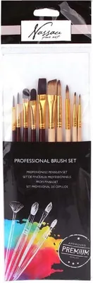 Obrázok produktu pre Sada štetcov Nassau Fine Art - 10 dielna