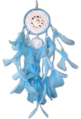 Productafbeelding van Prigta - Dromenvanger pastel - Licht Blauw 11 x 55 cm / droomvanger voor kind of babykamer