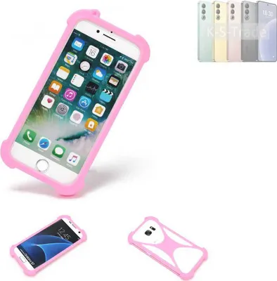 Produktbild von K-S-Trade Handy Hülle kompatibel mit Meizu 21 Schutz Hülle Bumper Silikon Schutz Hülle Cover Case Silikoncase Silikonbumper TPU Softcase