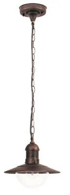 Image de Lampe suspendue méditerranéenne 1xE27 Oslo or antique 8737 Rabalux
