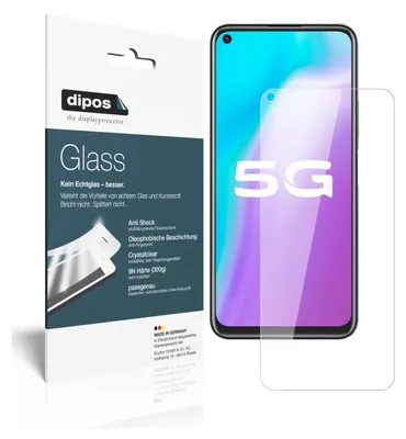 Zdjęcie produktu dla 2x folia ochronna do Vivo Z5x - folia antywstrząsowa 9H dipos Glass szkło plastikowe