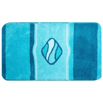 Produktbild von Badteppich Grund Jewel 60 x 100 cm türkis