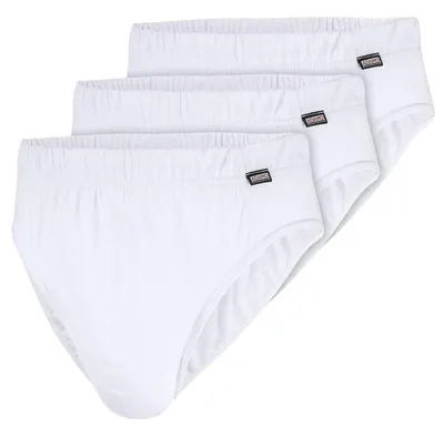 Produktbild von Adamo 3er-Pack Slips Übergröße weiß